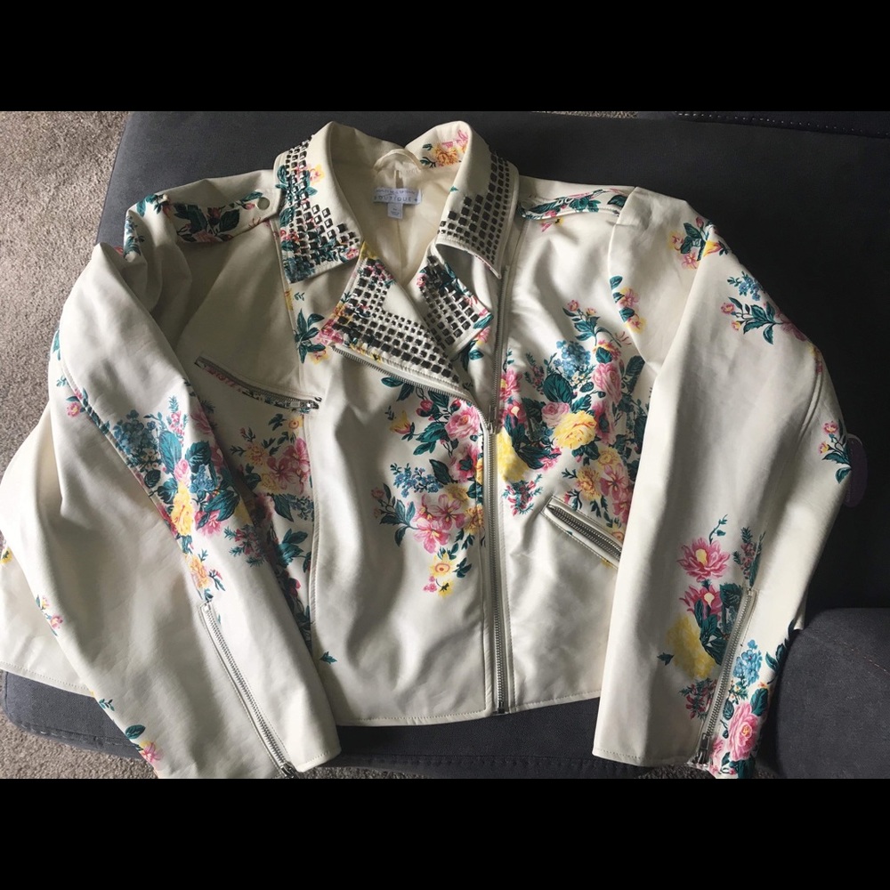 White leather Jacket